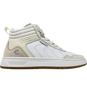 Charly Women's Atrium Hi Sneaker White/Beige Size 8.5